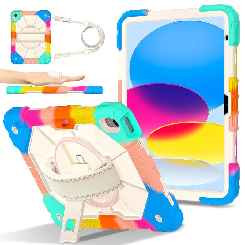 Cover iPad (2025) Ultra-resistent Med Rem