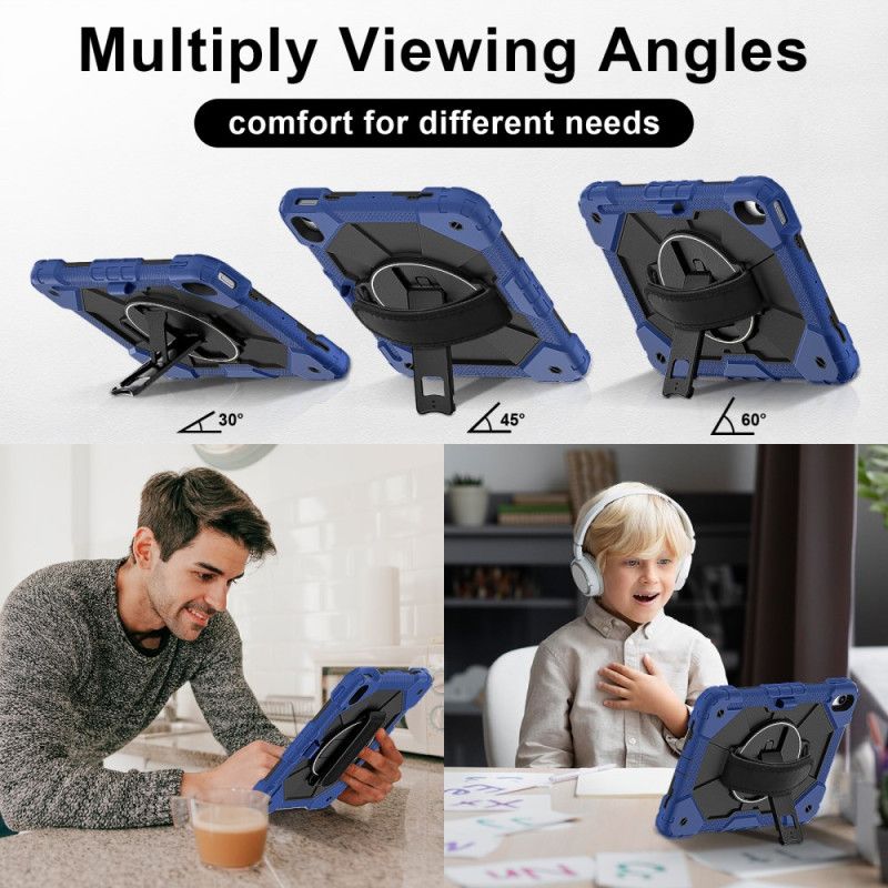 Cover iPad (2025) Ultra-resistent Med Rem