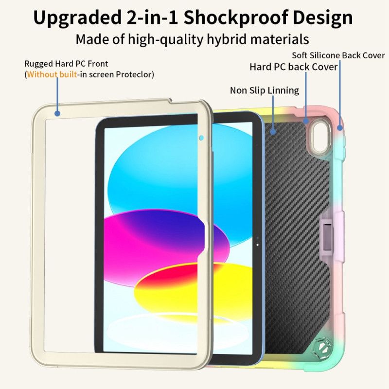 Cover Til iPad (2025) Holdbar Og Sommerfugleskulderrem