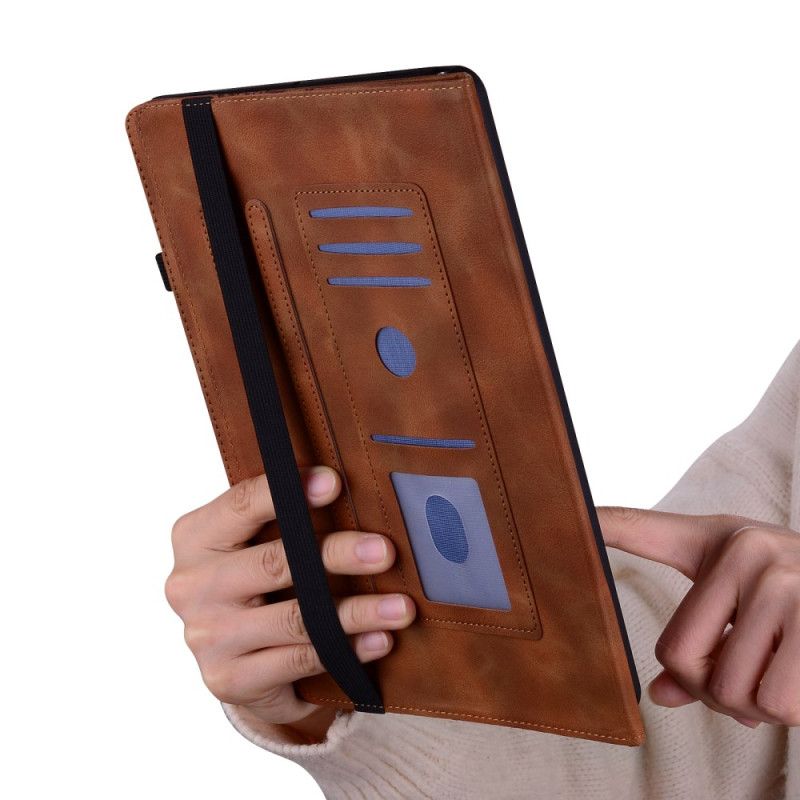Etui iPad (2025) Hjerter Med Stylusholder
