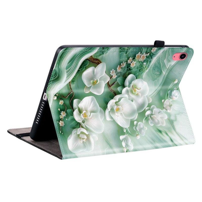 Etui iPad (2025) Jadeblomster