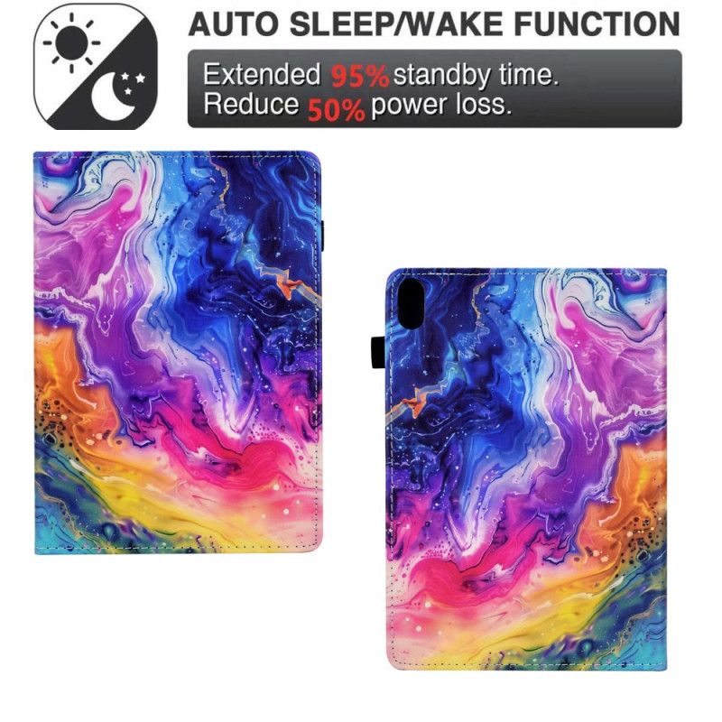 Etui iPad (2025) Marmor