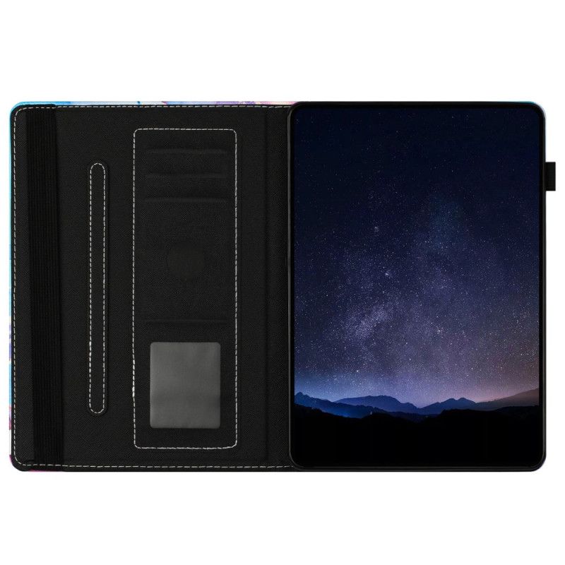 Etui iPad (2025) Marmorstil