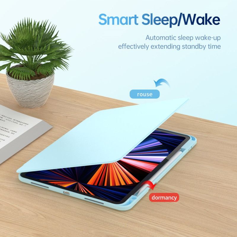 Etui iPad (2025) Roterende Stativ Og Pastelfarvet Cover