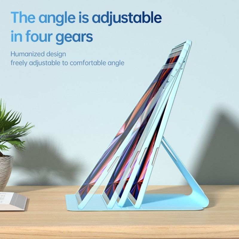 Etui iPad (2025) Roterende Stativ Og Pastelfarvet Cover