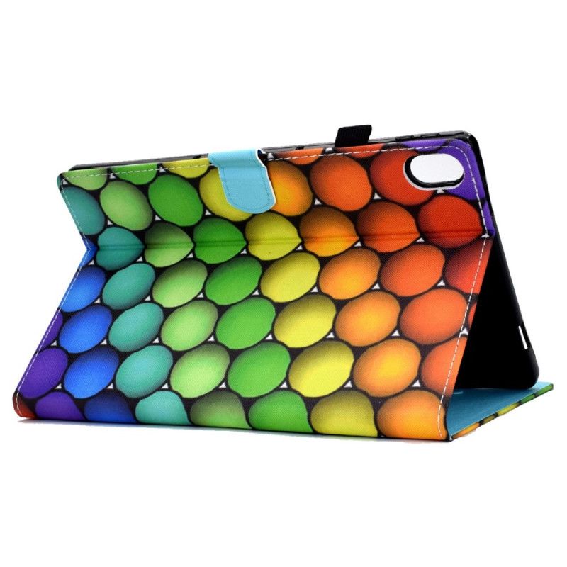 Flip Cover iPad (2025) Geometrisk Design