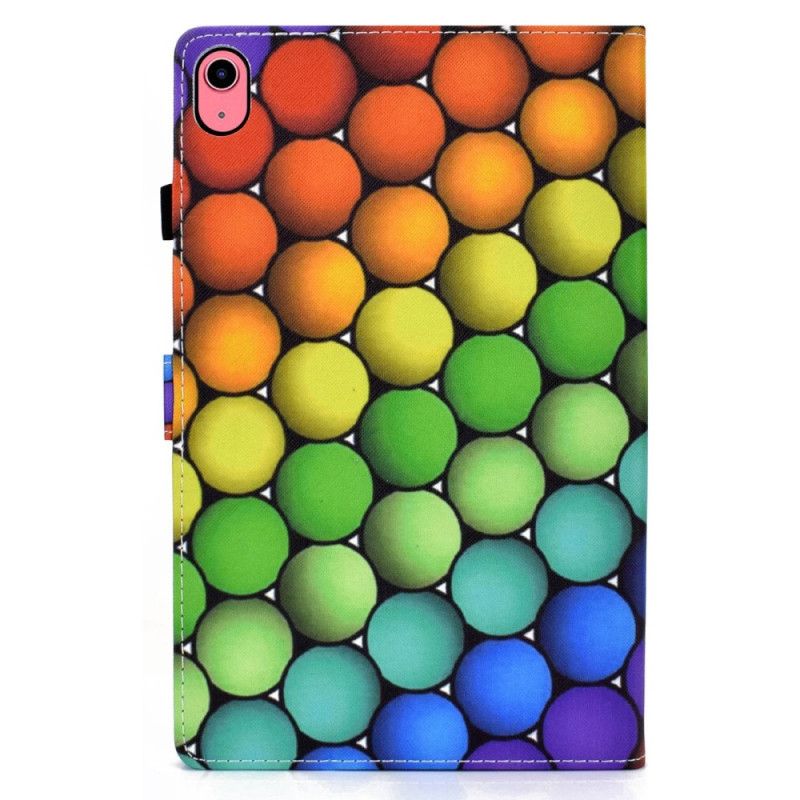 Flip Cover iPad (2025) Geometrisk Design