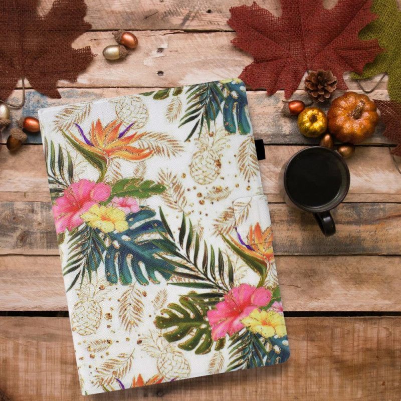 Flip Cover iPad (2025) Gylden Ananas