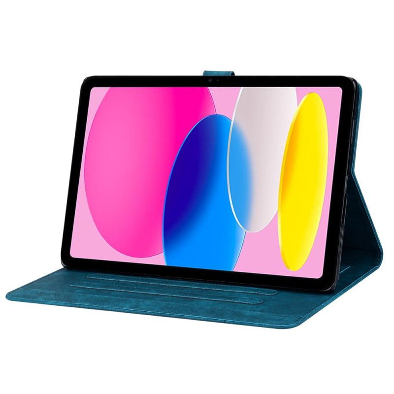 Flip Cover iPad (2025) Kirsebærblomst Og Katte