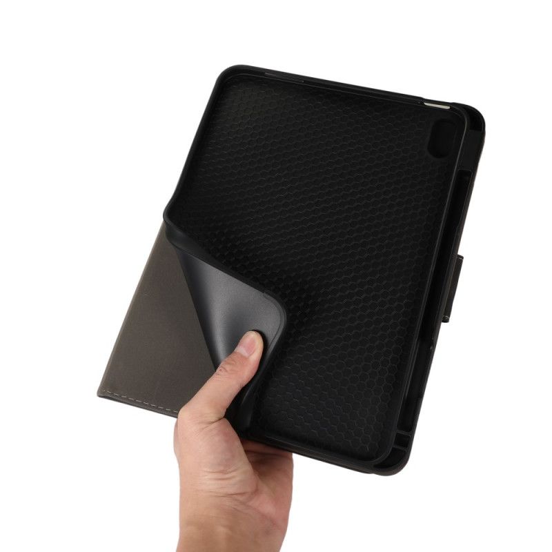 Flip Cover iPad (2025) Læderklap Og Stylusholder