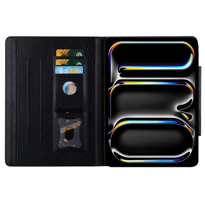 Flip Cover iPad (2025) Magnetisk Kattedesignlås