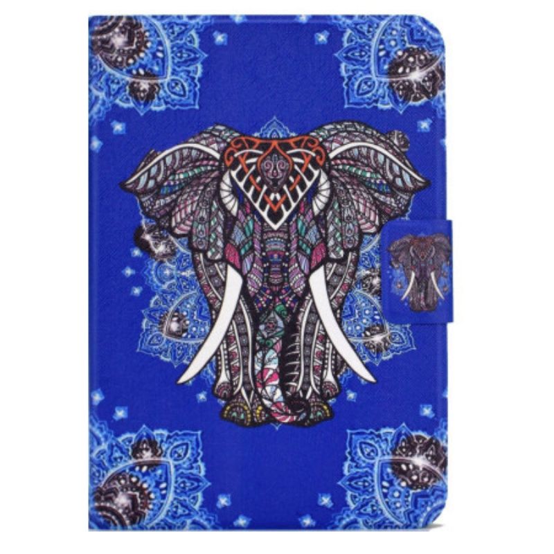 Flip Cover iPad (2025) Tribal Elefant