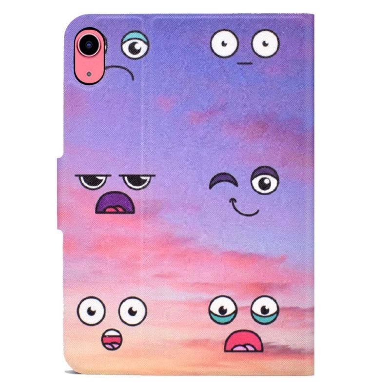 Flip Cover Til iPad (2025) Sjove Ansigter
