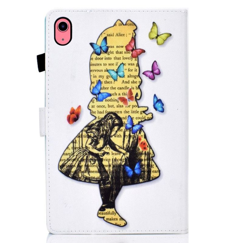 Flip Cover Til iPad (2025) Sommerfuglepige