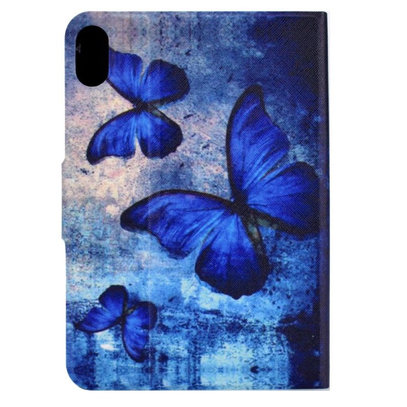 Læder Cover iPad (2025) Fantastiske Sommerfugle