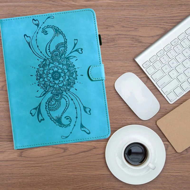 Læder Cover iPad (2025) Mandala-print