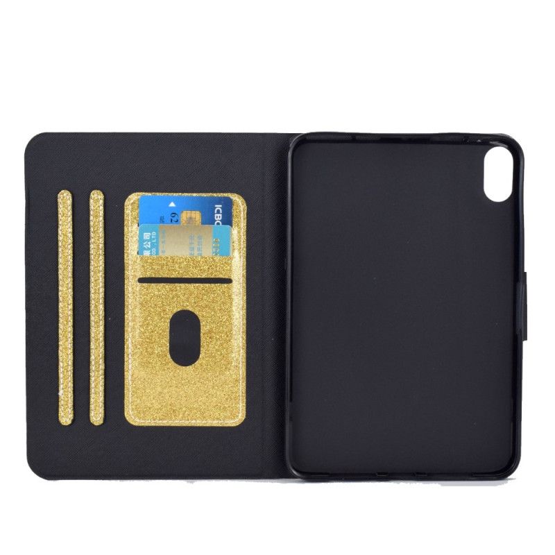 Læder Cover iPad (2025) Telefon Etui Pailletter