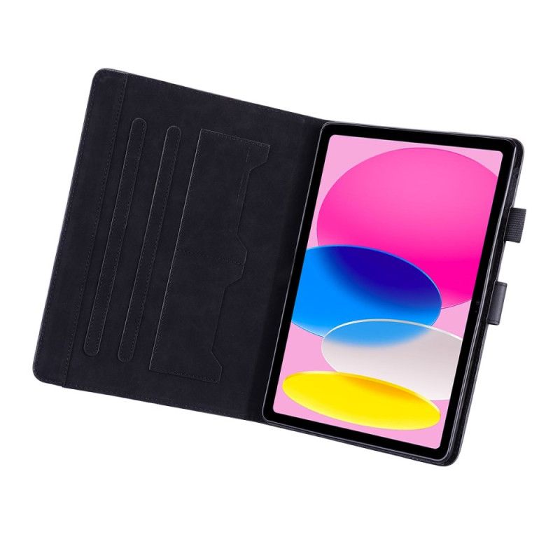 Læder Cover iPad (2025) Telefon Etui Sjov Lås