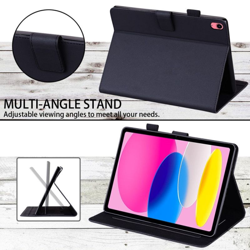 Læder Cover iPad (2025) Telefon Etui Sjov Lås