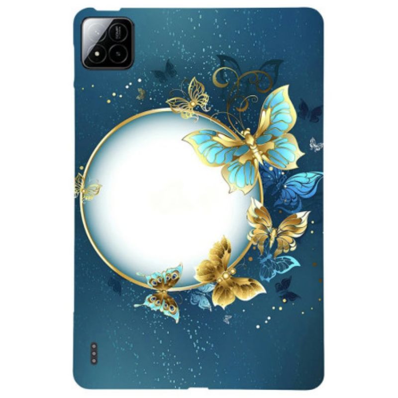 Cover Til Xiaomi Pad 7 / 7 Pro Sommerfuglekrans