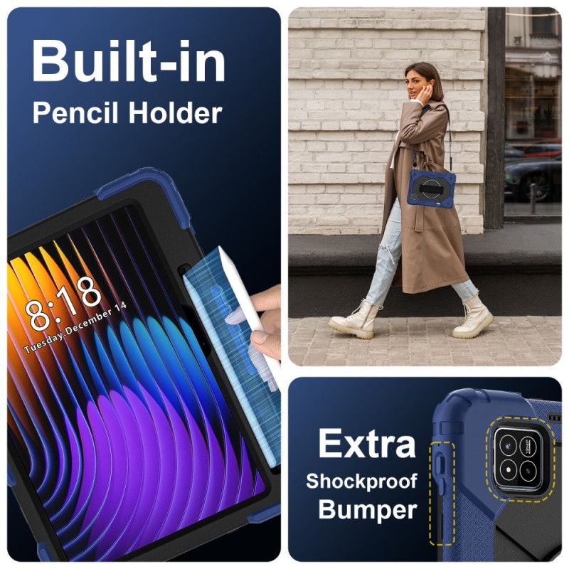 Cover Xiaomi Pad 7 / 7 Pro Telefon Etui Fuld Beskyttelse Med Skulderrem