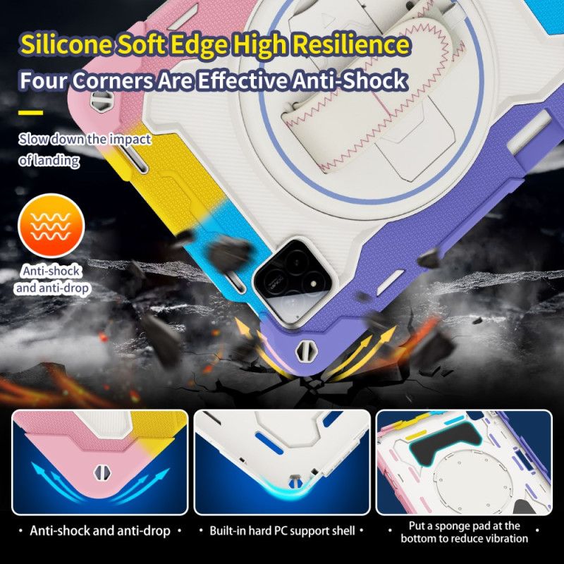 Cover Xiaomi Pad 7 / 7 Pro Ultra Modstandsdygtig Med Rem Og Stativ