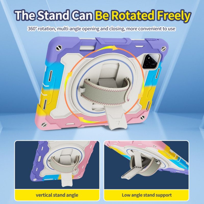 Cover Xiaomi Pad 7 / 7 Pro Ultra Modstandsdygtig Med Rem Og Stativ