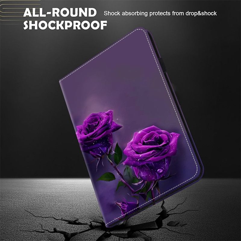 Etui Xiaomi Pad 7 / 7 Pro Lilla Roser