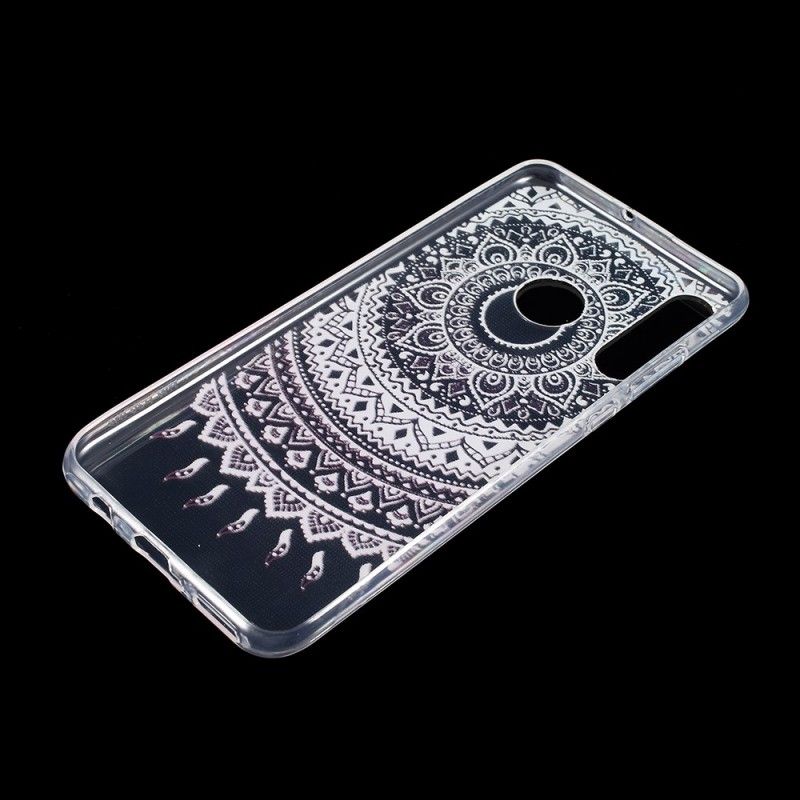 Cover for Huawei P30 Lite Pink Gennemsigtig Farverig Mandala