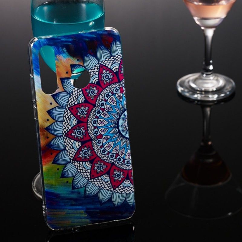 Cover Huawei P30 Lite Fluorescerende Mandala