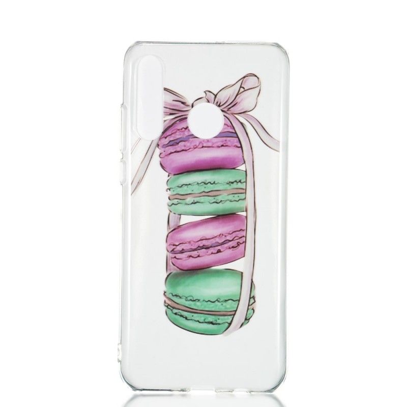 Cover Huawei P30 Lite Gennemsigtige Gourmetmakroner