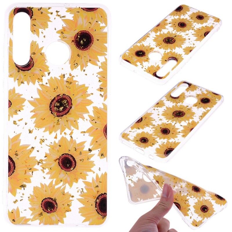 Cover Huawei P30 Lite Mobilcover Flere Solsikker
