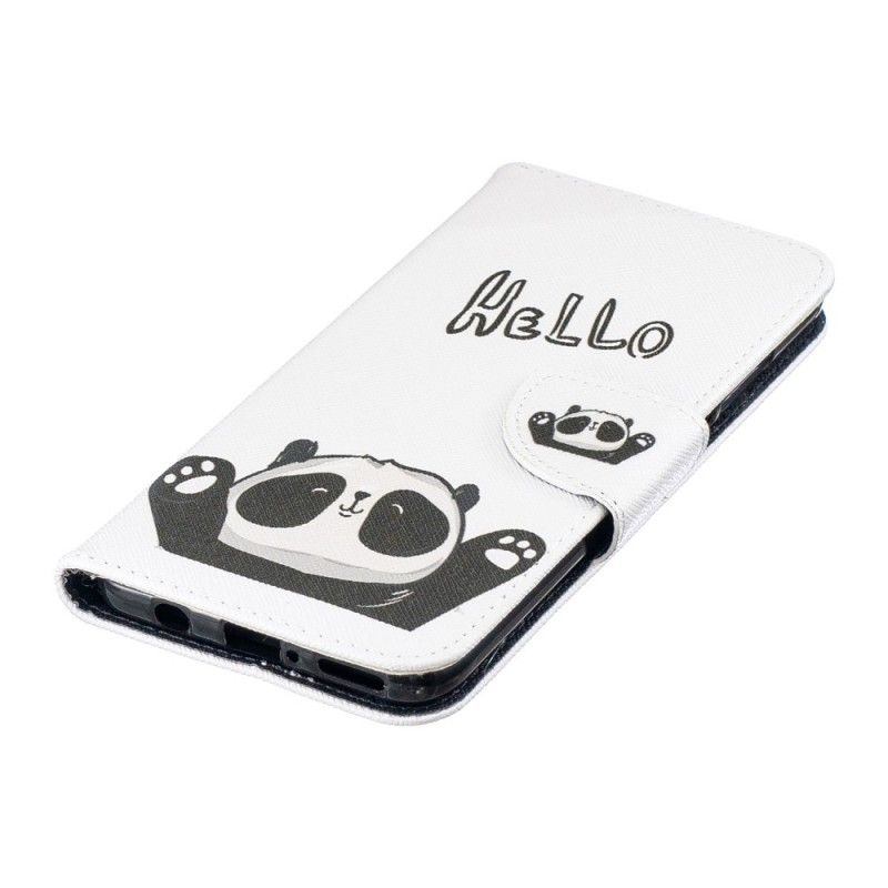 Flip Cover Huawei P30 Lite Mobilcover Hej Panda