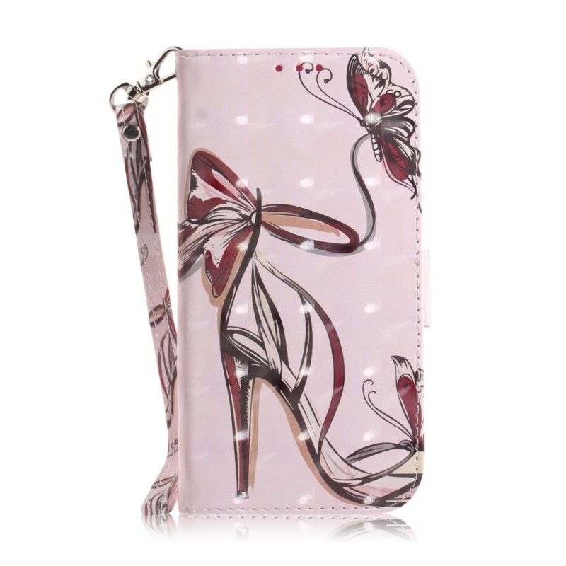 Flip Cover Huawei P30 Lite Mobilcover Pumpe Med Rem