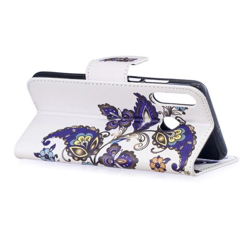 Flip Cover Huawei P30 Lite Mobilcover Sommerfugletatovering
