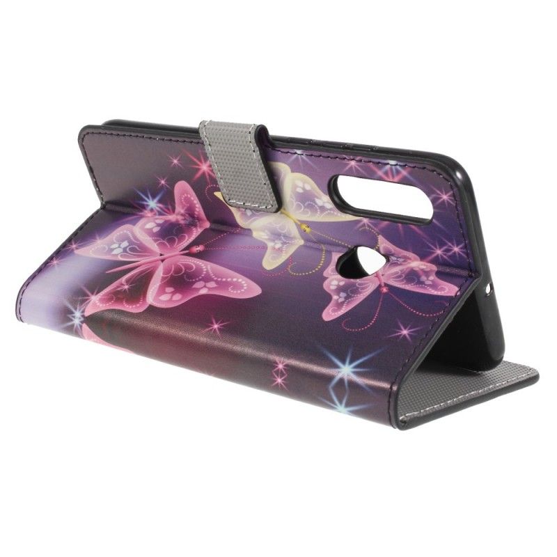 Flip Cover Huawei P30 Lite Neonsommerfugle