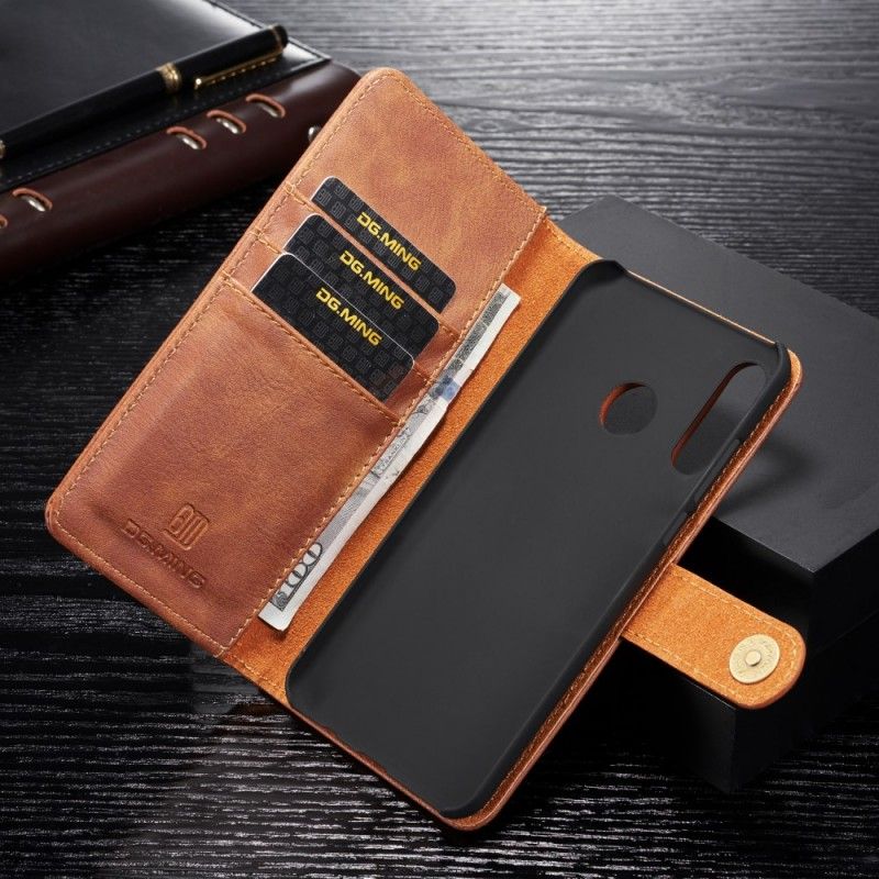 Flip Cover Læder Huawei P30 Lite Sort Dg. Aftagelig Ming Original