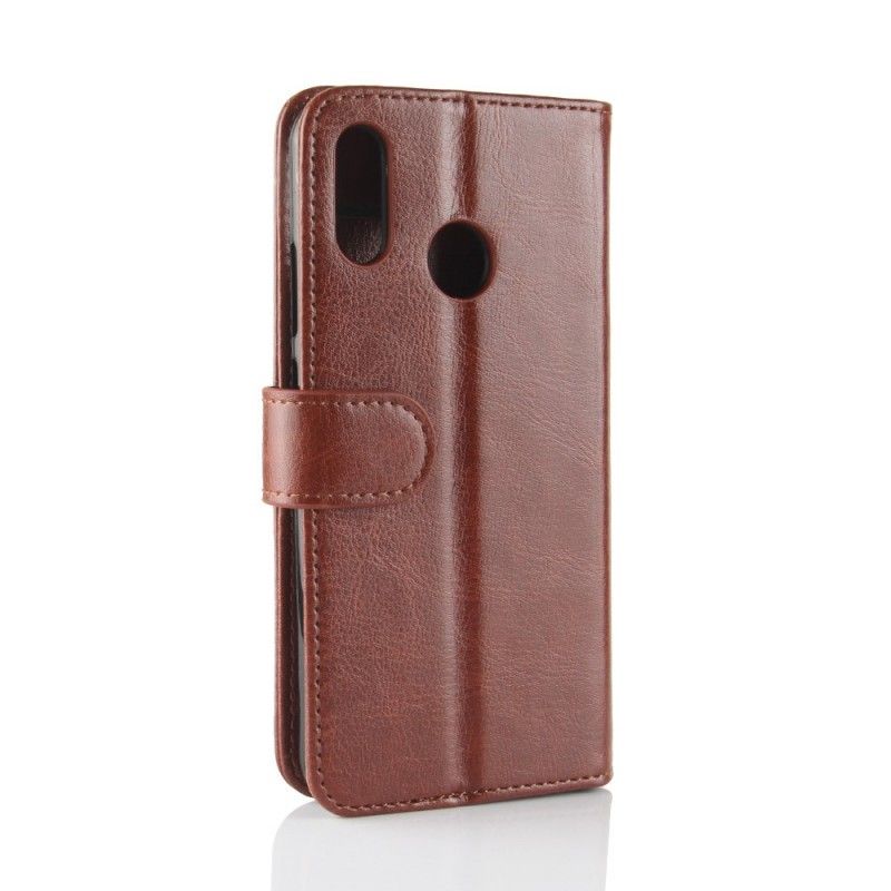 Flip Cover Læder Huawei P30 Lite Sort Ultra Kunstlæder Original