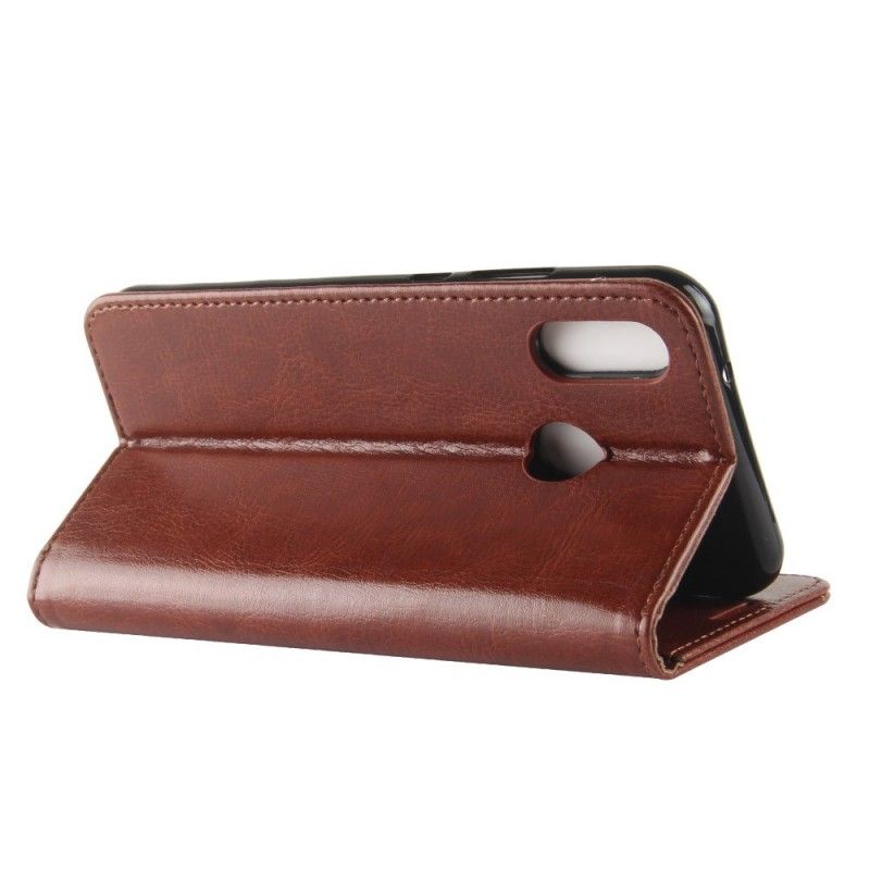 Flip Cover Læder Huawei P30 Lite Sort Ultra Kunstlæder Original