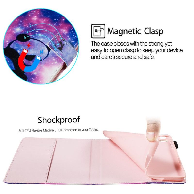 Flip Cover Læder for Samsung Galaxy Tab S6 Rumpanda
