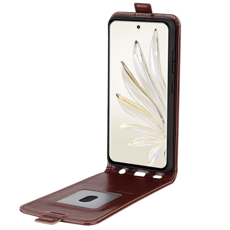 Flip Cover Honor 70 Læder Cover Sammenfoldelig