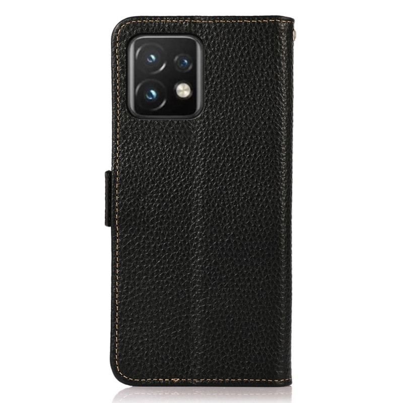 Flip Cover Motorola Edge 40 Pro Litchi Læder Khazneh Rfid