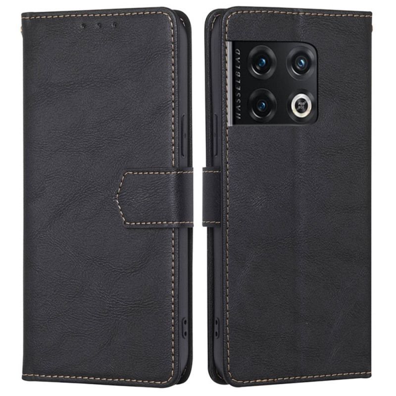 Flip Cover OnePlus 10 Pro 5G Klassisk Rfid
