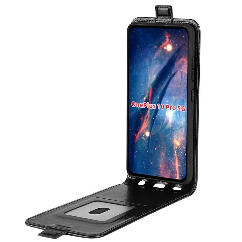Flip Cover OnePlus 10 Pro 5G Læder Cover Lodret Flap Lædereffekt