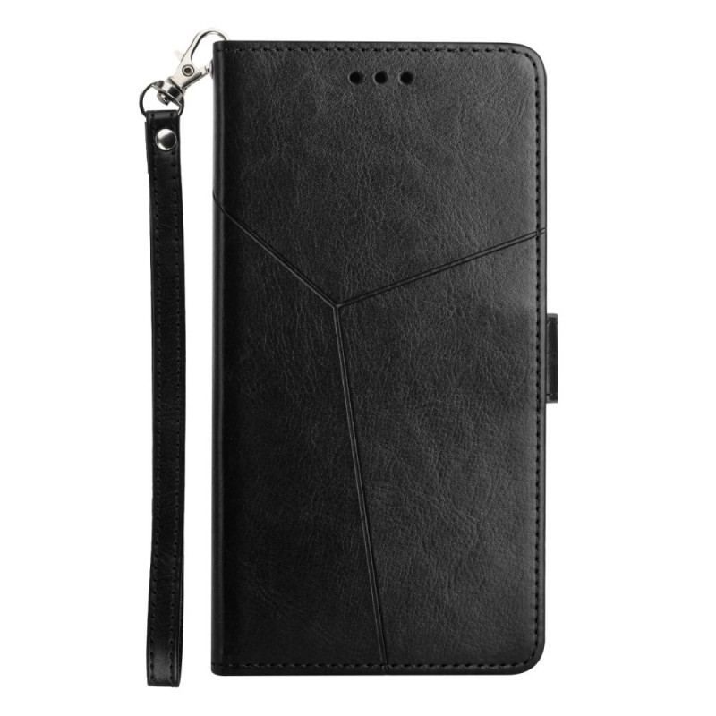 Flip Cover Oppo Find X3 Lite Stil Læder Geo Y Design