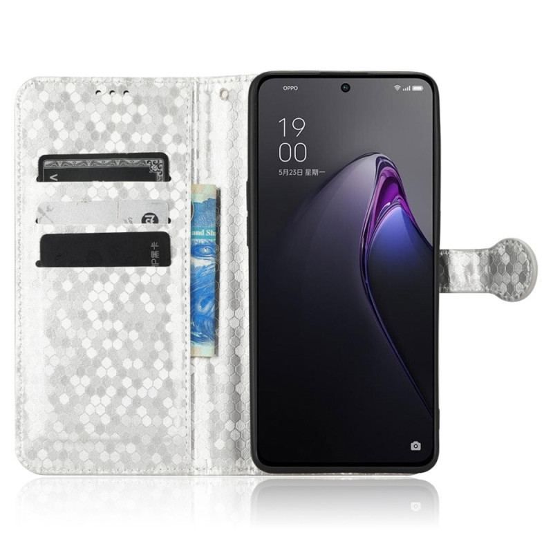 Flip Cover Oppo Reno 8 Med Snor 3d Strappy Design