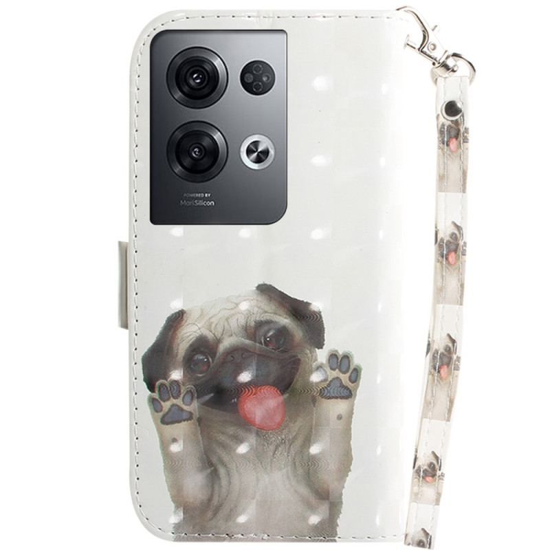 Flip Cover Oppo Reno 8 Pro Mops