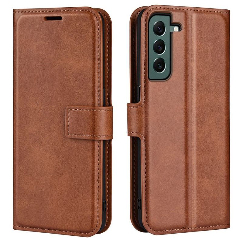 Flip Cover Samsung Galaxy S23 Plus 5G Stil Læder Farve