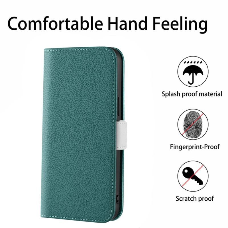 Flip Cover Samsung Galaxy S23 Ultra 5G Imiteret Læder Slik