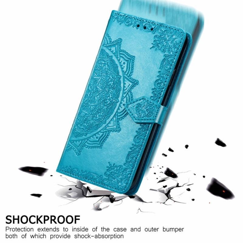 Flip Cover Sony Xperia 1 IV Mandala Sun Med Snor